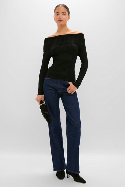 Black Kira Sweater