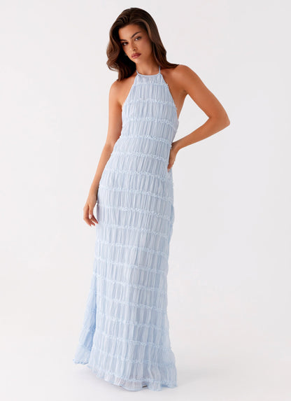 Aullie Maxi Dress - Blue