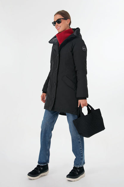 Black Label Black Noir Rossclair Parka