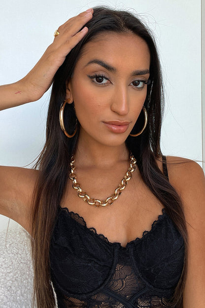India Hoops - Gold