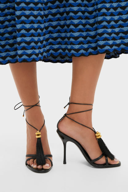Black Farah Sandal